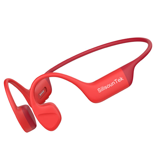 SilisoundTek s800pro Open Ear Sport Headphones, Wireless Bone Conduction Earphones, Built-in 32GB MP3,with Mic, IP68, Sweat & Water Resistant, Up to 8 Hours Battery, Bluetooth 5.4,for Running,Workouts